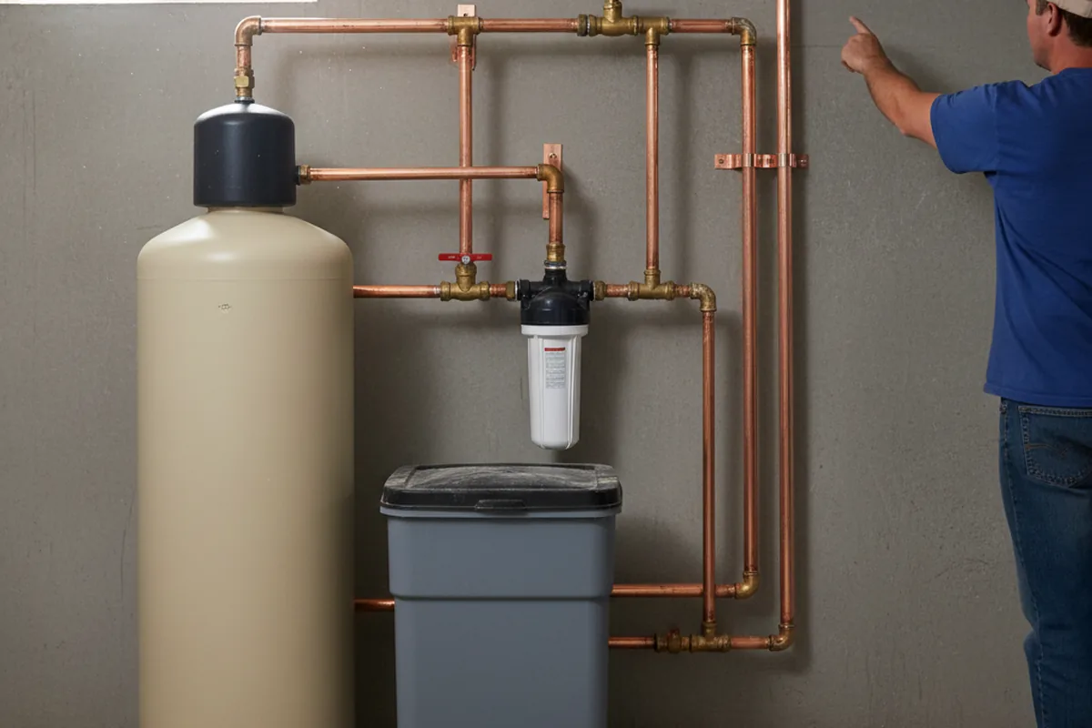 Whole-house water treatment system installed in Cross Plains